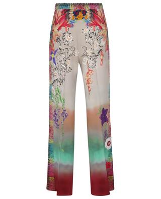 Pantalon large imprimé fleurs multicolore ETRO
