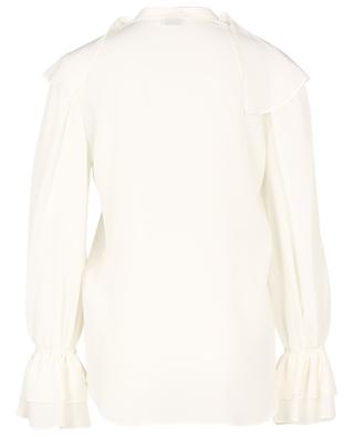 Ruffled silk blouse ETRO