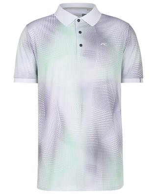 Spot Printed short-sleeved polo shirt KJUS