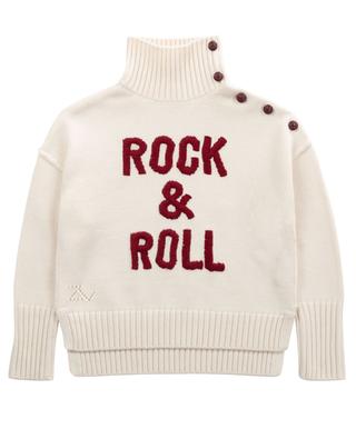 Mädchen-Pullover mit Stehkragen aus Wolle Beth ZADIG & VOLTAIRE