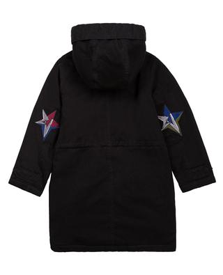 Hooded girls' cotton parka ZADIG & VOLTAIRE