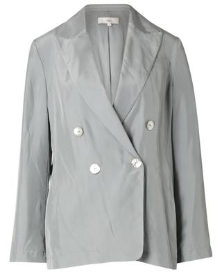 Double-breasted silk blazer VINCE