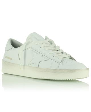 Stardan white low-top lace-up leather sneakers GOLDEN GOOSE