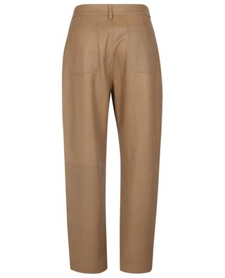 Lambskin high-rise carrot trousers RED VALENTINO