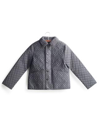 Giaden monogram quilted boys' jacket BURBERRY