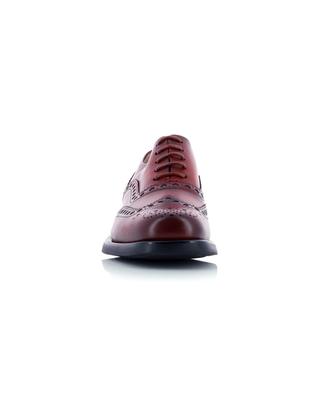 Perforated leather derby shoes SANTONI