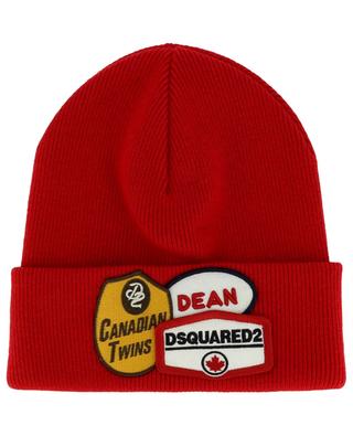 Patches Wool beanie DSQUARED2