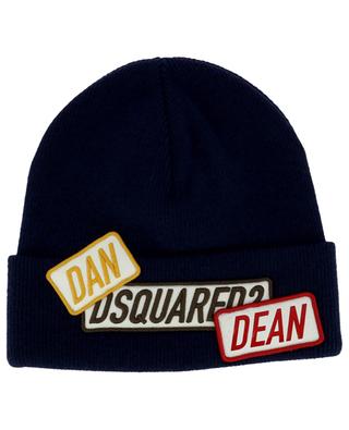 Patches Wool beanie DSQUARED2