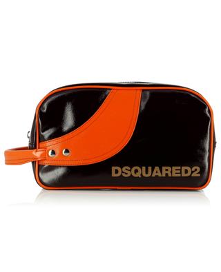 Vintage Sport coated canvas toiletry bag DSQUARED2