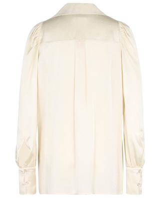 Diamond effect cross-over silk blouse FORTE FORTE