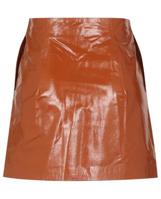 Katy crinkle leather miniskirt REMAIN BIRGER CHRISTENSEN