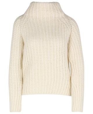 Chunky rib knit jumper with raglan sleeves MARC CAIN