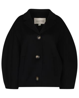 Moho wool and cashmere short coat LOULOU STUDIO