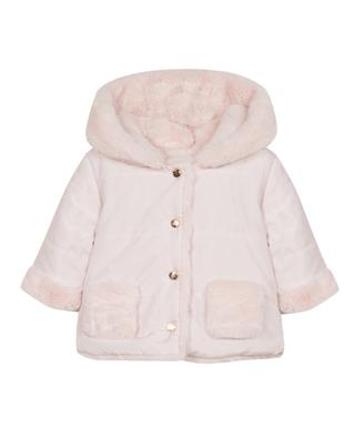 Reversible faux fur baby jacket TARTINE ET CHOCOLAT