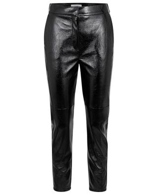 Oggeri faux patent leather trousers IBLUES