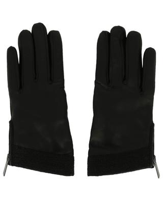 Soft leather gloves with glitter stripe FABIANA FILIPPI