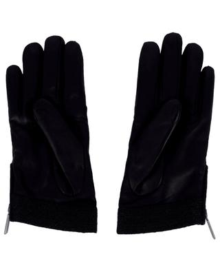 Soft leather gloves with glitter stripe FABIANA FILIPPI