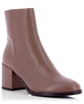 Eliana 70 smooth leather block heel ankle boots FABIANA FILIPPI