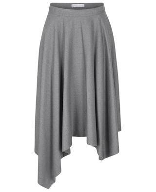 Midi-length handkerchief skirt in virgin wool FABIANA FILIPPI