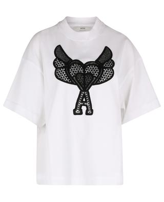 Kurzarm-T-Shirt Ami de Coeur Macrame AMI