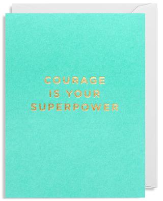 Your Courage Is Your Superpower post card LAGOM DESIGN