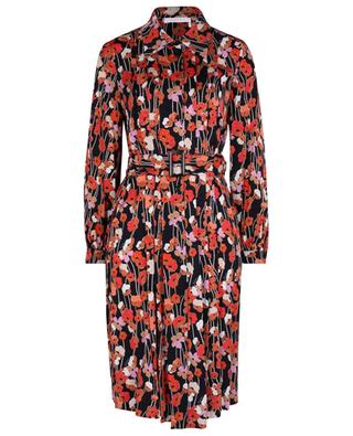 Belted shirt dress with floral pattern SEE BY CHLOE