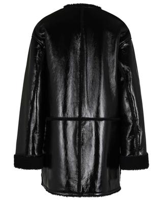 Vinyl leather pea coat SEE BY CHLOE