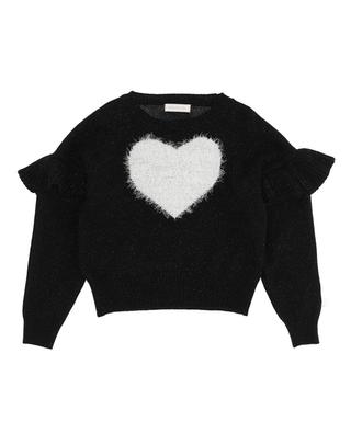 Mädchen-Pullover mit Herz MONNALISA