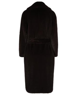 Mid-length coat in synthetic fur HERNO