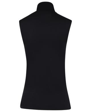 Soft Touch sleeveless turtleneck top MAJESTIC FILATURES
