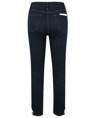 Dunkle gerade Jeans mit hoher Taille Le High Straight FRAME