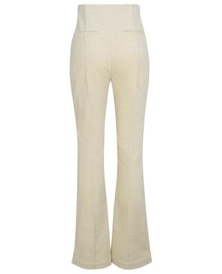 Floral Wood Ash bootcut trousers in corduroy REMAIN BIRGER CHRISTENSEN