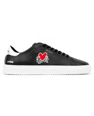 Baskets à lacets basses en cuir Clean 90 Keith Haring AXEL ARIGATO