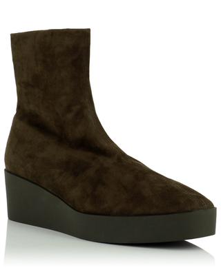 Lexa flat leather ankle boots CLERGERIE