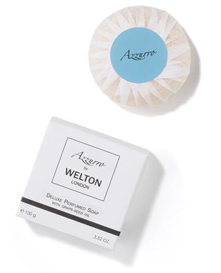 Azzuro perfumed deluxe soap with grape-seed oil - 100 g WELTON LONDON