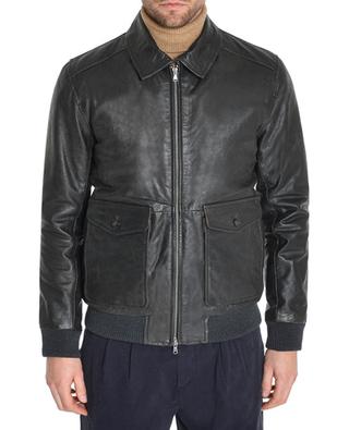Myles cracked looking leather jacket ANDREA D'AMICO