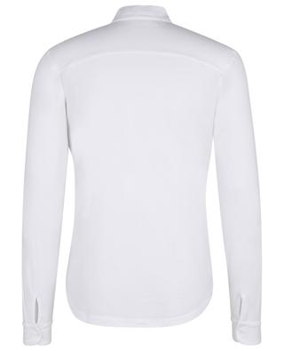 Long-sleeved cotton jersey shirt MAJESTIC FILATURES