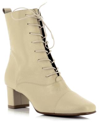 Lada 55 grained leather lace-up ankle boots BY FAR