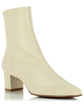Sofia block heel leather ankle boots BY FAR