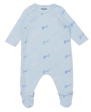 Baby-Jersey-Schlafanzug mit Logoprint KENZO
