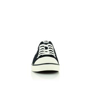 Binkooh logo printed canvas low-top lace-up sneakers ISABEL MARANT