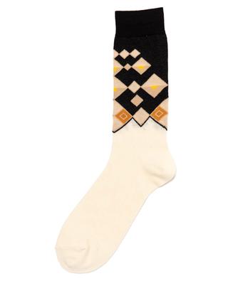 Kurze Socken mit geometrischen Motiven Mucho ALTO MILANO