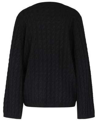 Cashmere jumper with cable knit TOTÊME