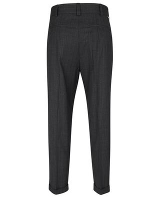 Relaxed fit tailored wool trousers PAOLO PECORA