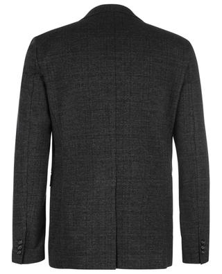 Single-breasted mottled slim fit blazer PAOLO PECORA
