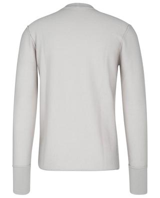 Fitted wool crewneck jumper PAOLO PECORA
