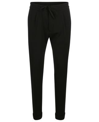 Tailored trousers with elasticized waist PAOLO PECORA