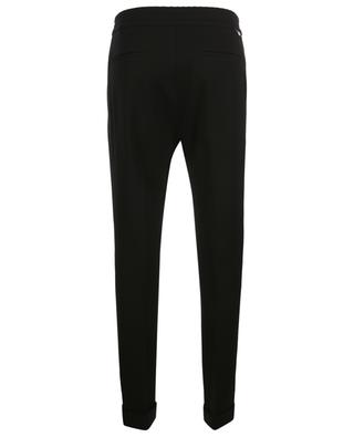 Tailored trousers with elasticized waist PAOLO PECORA