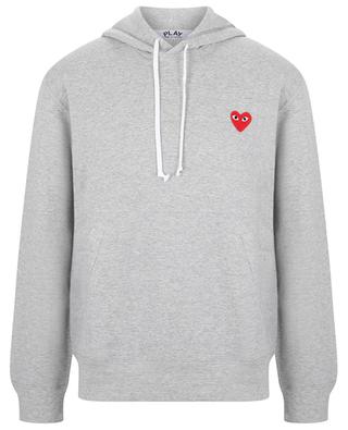 Red Heart hooded sweat-shirt COMME DES GARCONS PLAY