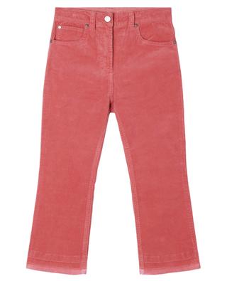Girls' cotton velvet trousers STELLA MCCARTNEY KIDS